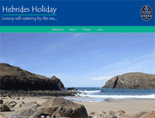 Tablet Screenshot of hebrides-holiday.co.uk